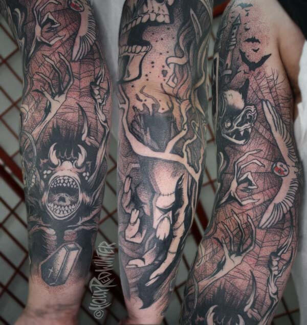 Spooky Sleeve 2