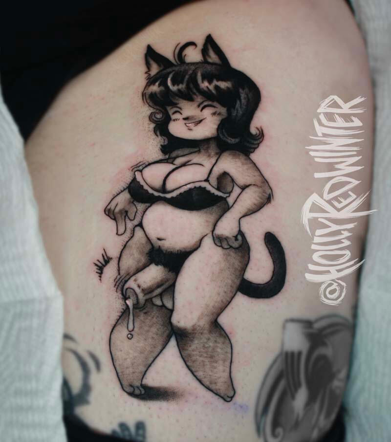 Hung Catgirl