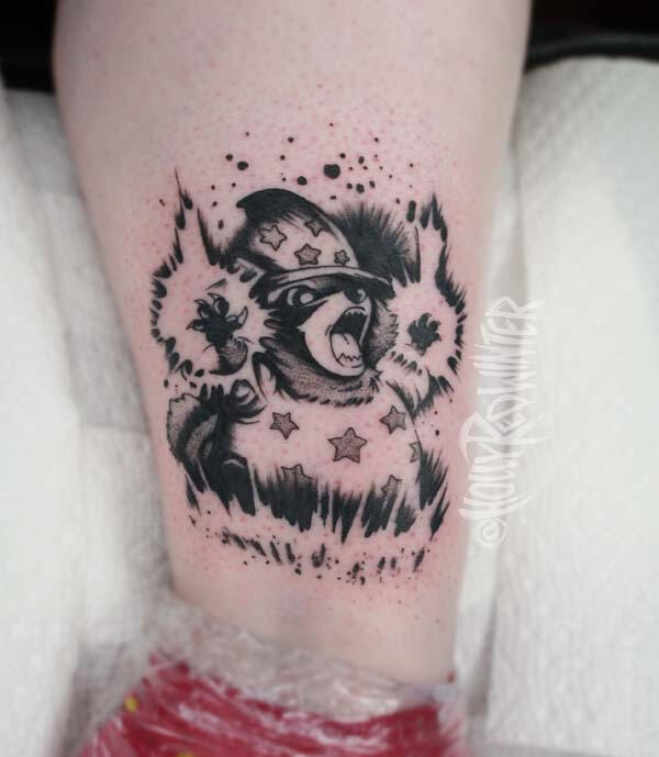 Raccoon Wizard