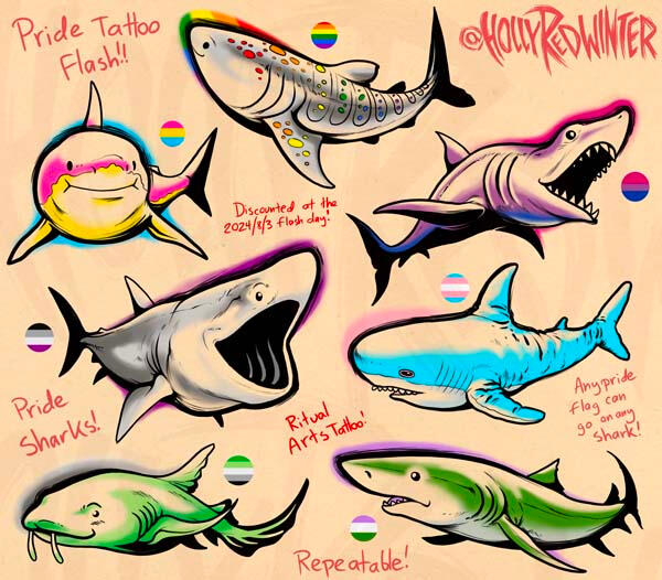 Pride Sharks