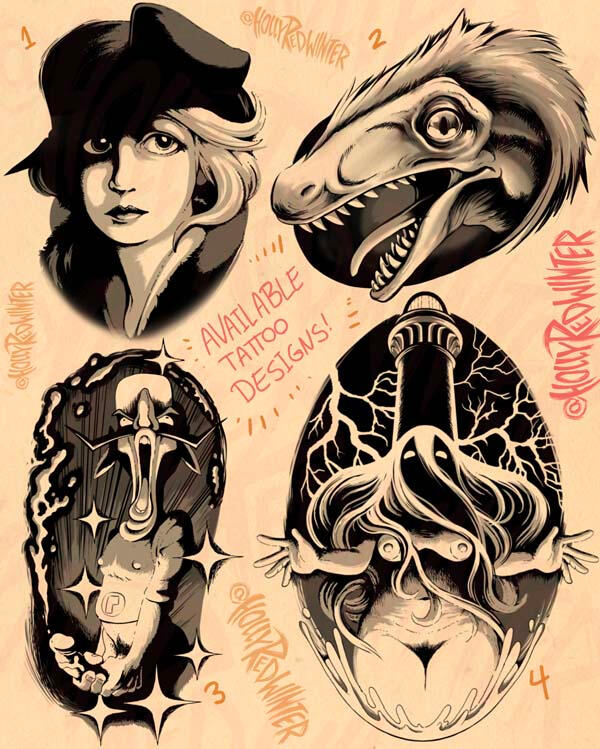 Four Beauties