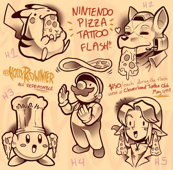 Nintendo Pizza