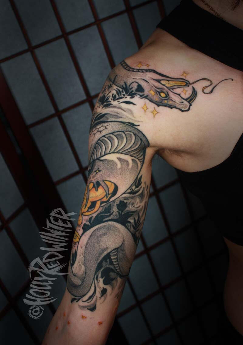 Golden Snake Mouse 1